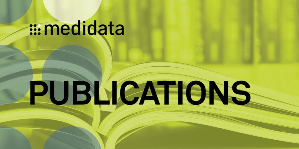 Rave RTSMを利用した臨床試験に関する論文掲載 | Medidata Solutions