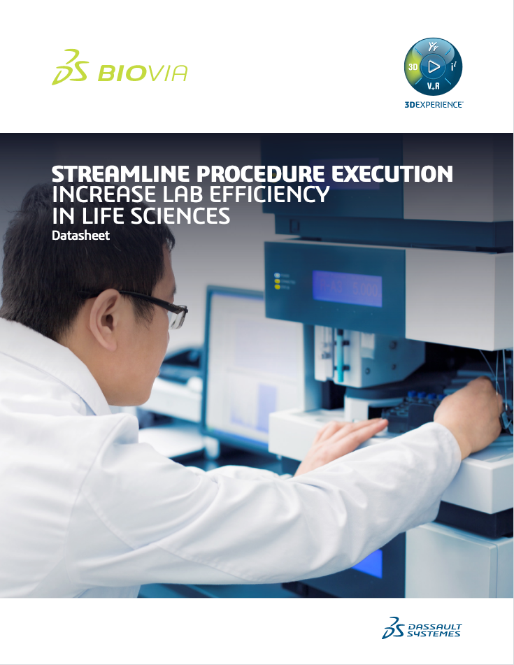 Streamline Procedure Execution and Increase Lab Efficiency in Life Sciences