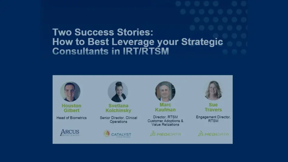 RTSM | Randomization and Trial Supply Management | Medidata Solutions