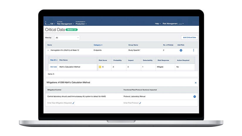 Medidata Risk Management