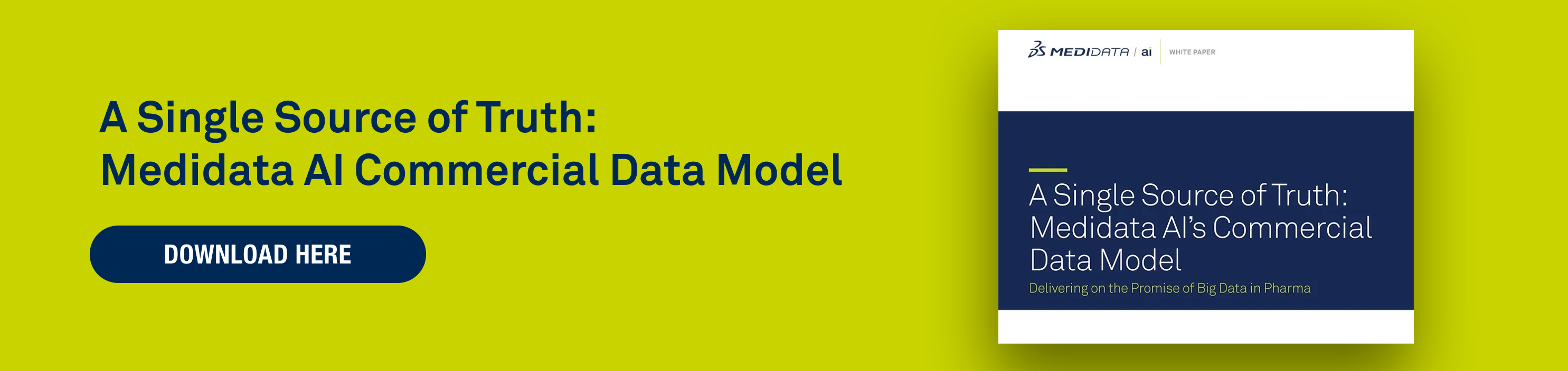A Single Source of Truth: Medidata AI’s Commercial Data Model