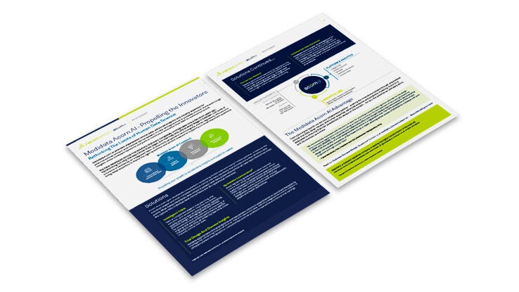 Medidata Acorn AI Advanced Analytics Fact Sheet