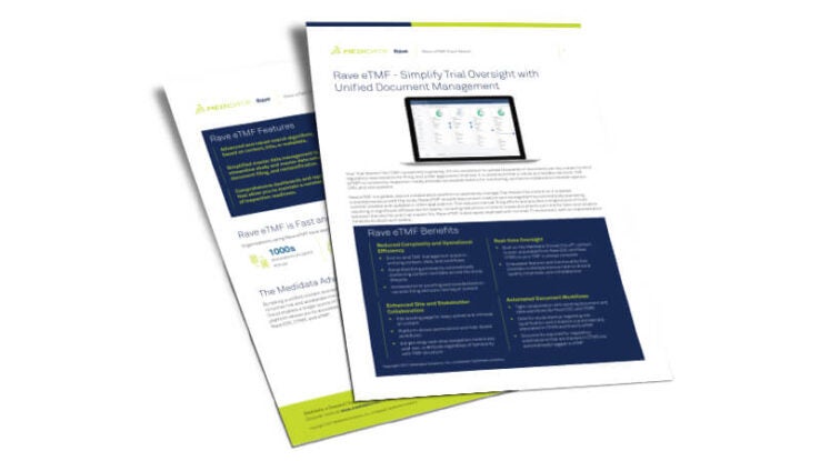 Rave eTMF Systems Comprehensive Search Fact Sheet