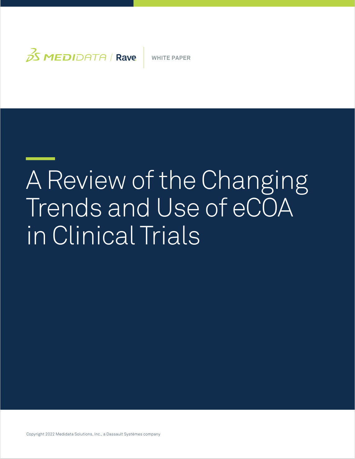 <strong>A Review of the Changing Trends and Use of  eCOA in Clinical Trials</strong>