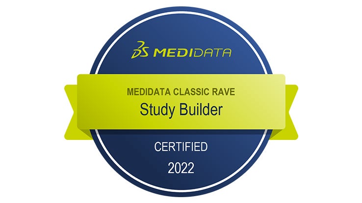 Medidata Classic Rave Certified Study Builder