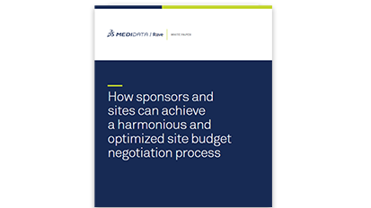 Site Budget Negotiation Process White Paper