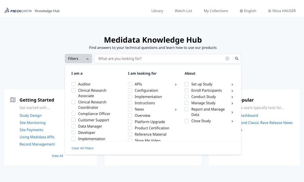 Introducing the Medidata Knowledge Hub