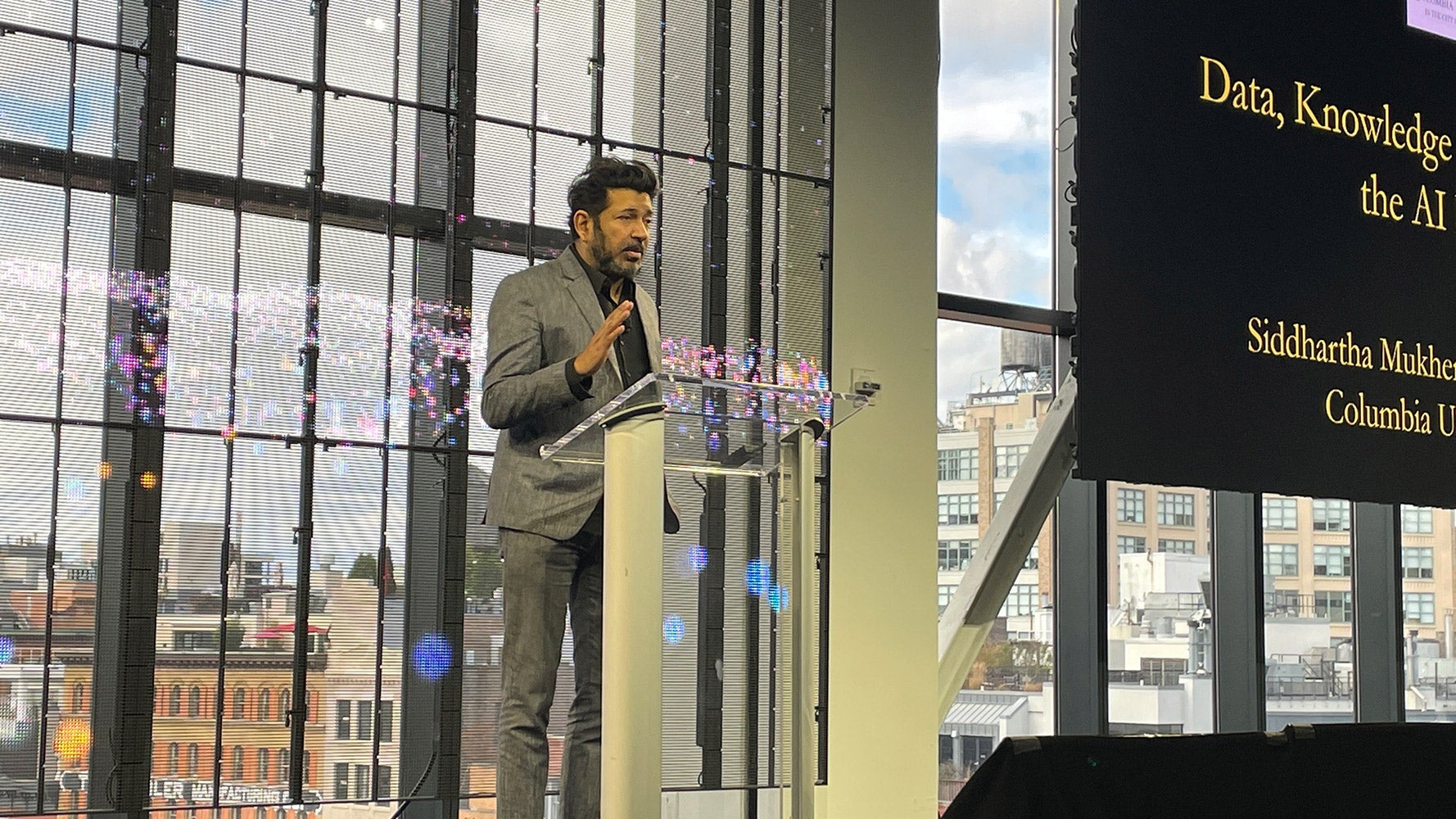 Siddhartha Mukherjee, MD, delivered NEXT New York 2022's closing keynote.