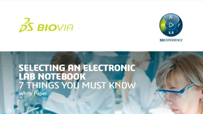 Selecting an Electronic Lab Notebook