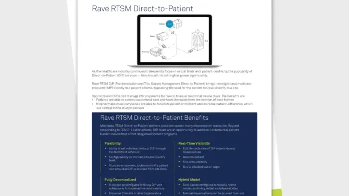  Ease and Flexibility to Execute Direct-to-Patient (DtP) in Real-time