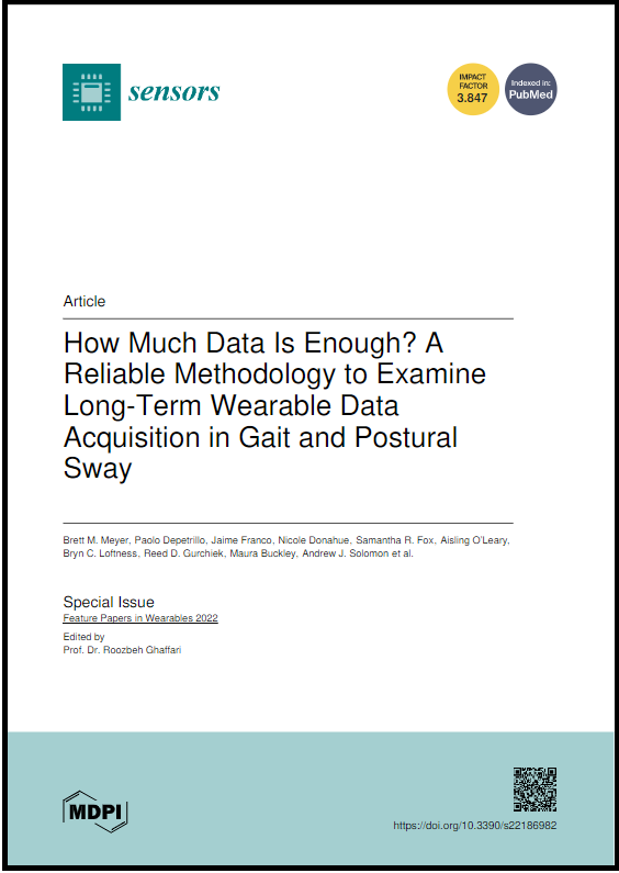 How Much Data Is Enough? A Reliable Methodology to Examine Long-Term Wearable Data Acquisition in Gait and Postural Sway