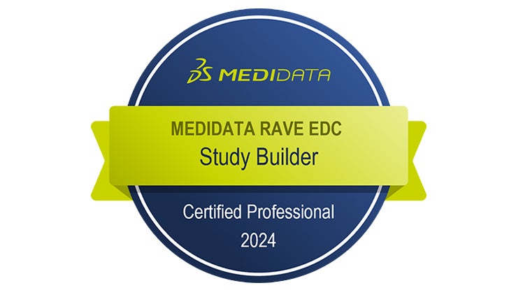 Medidata Rave EDC認定スタディ構築担当者