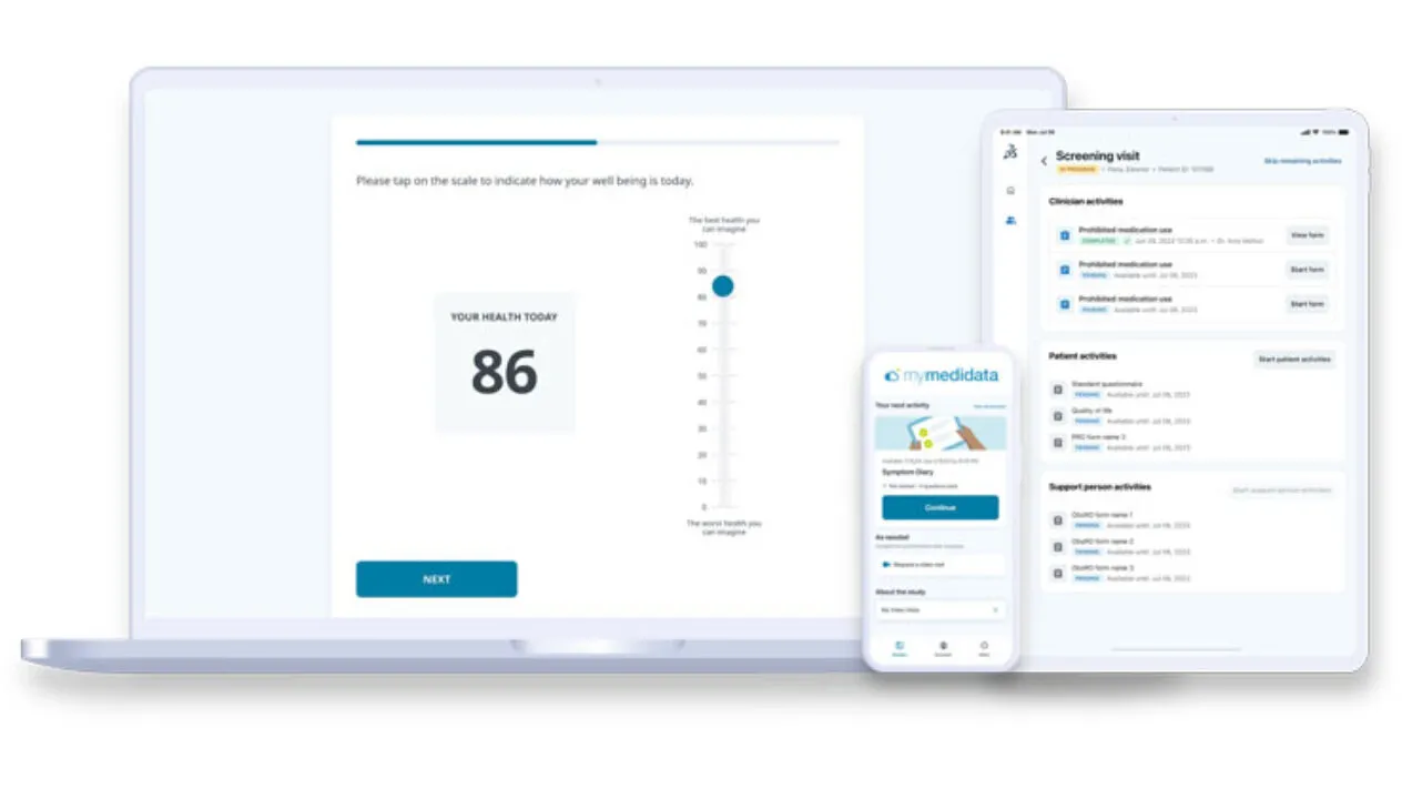 Does Medidata support both provisioned device and BYOD?