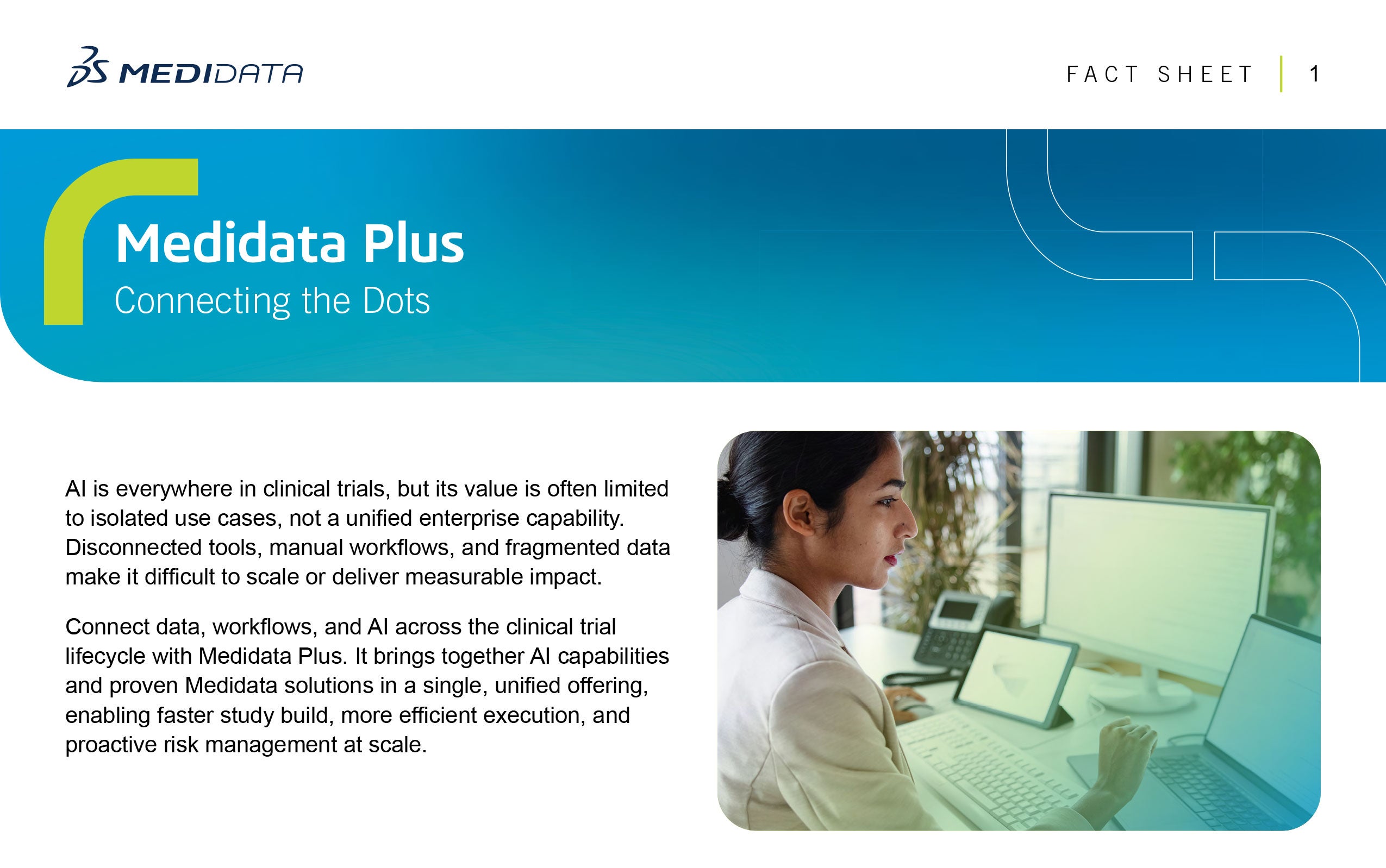 Medidata Plus Fact Sheet | Medidata Solutions